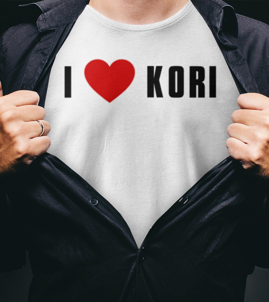 I Love Kori Heart Symbol T-Shirt