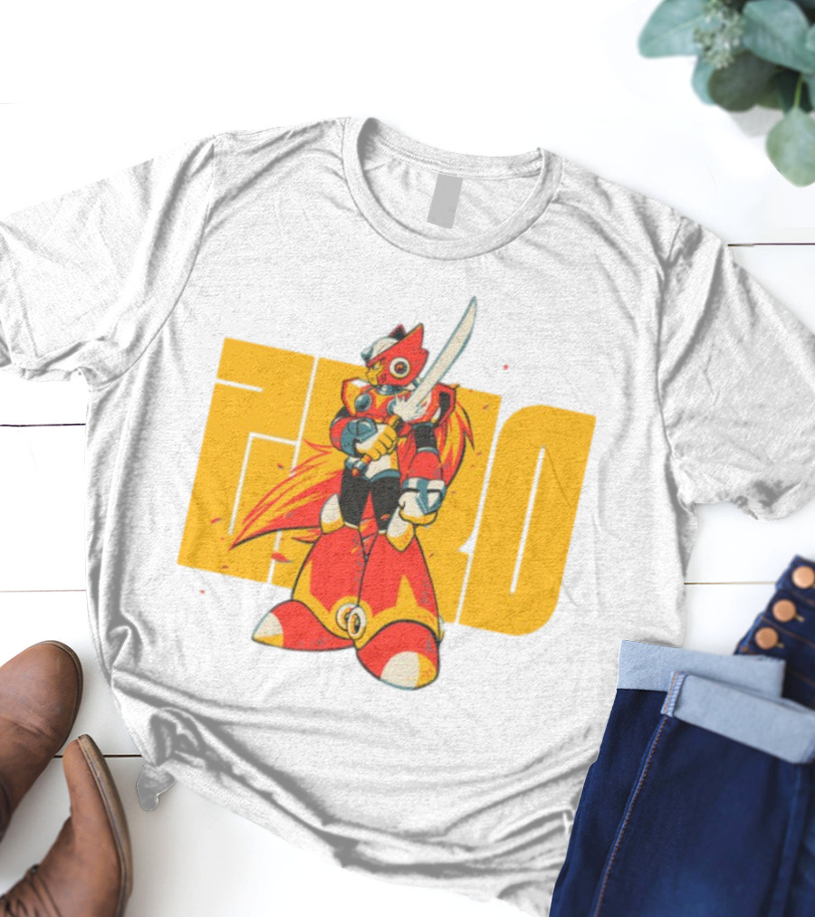 Maverick Hunter Zero Mega Man Fusion T-Shirt