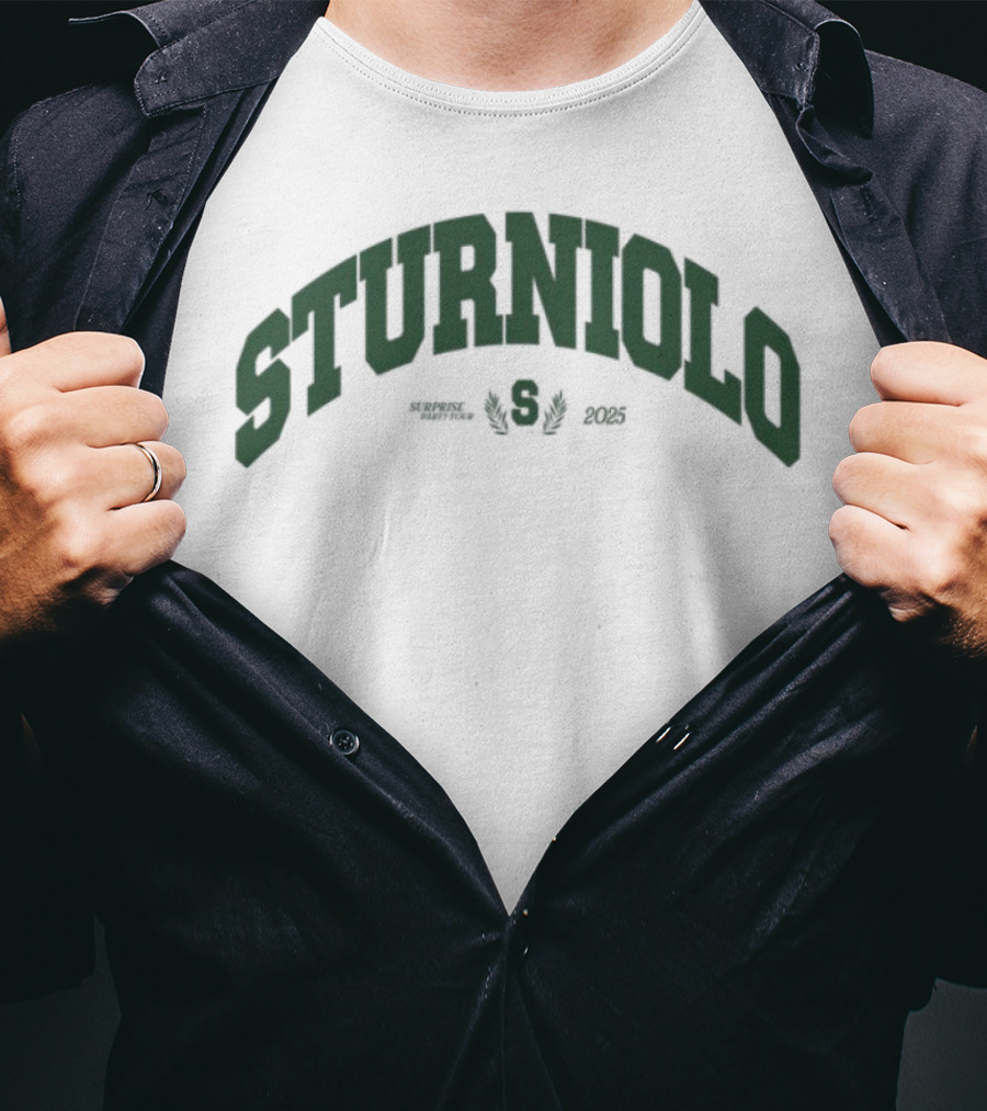 Sturniolo Surprise Party Collegiate Est 2003 T-Shirt