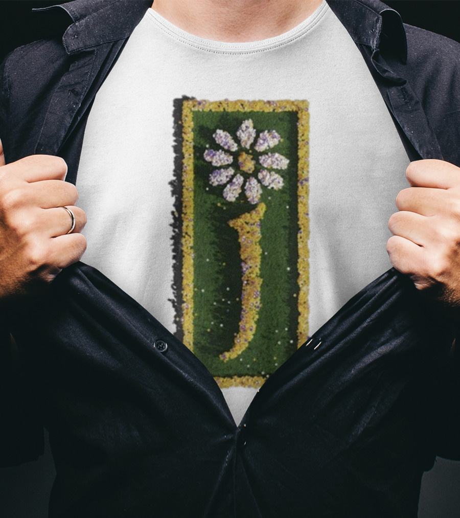 James Nothing But Love Flower Mosaic Album Cover Art T-Shirt