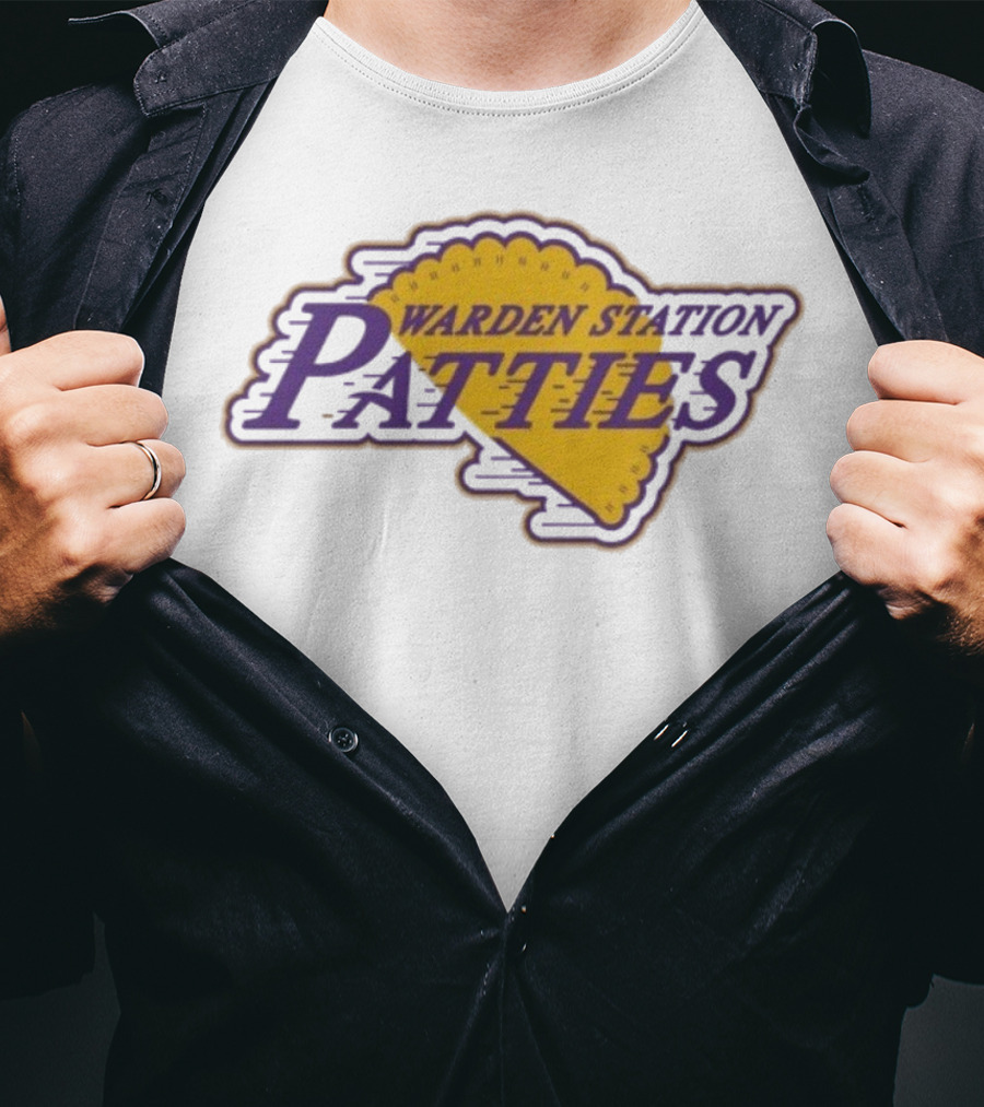 Warden Station Patties Los Angeles Lakers T-Shirt