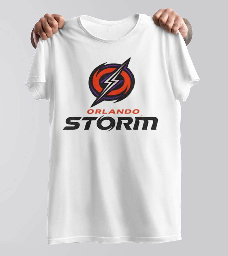 Orlando Storm 2025 Electric Symbol Crest T-Shirt