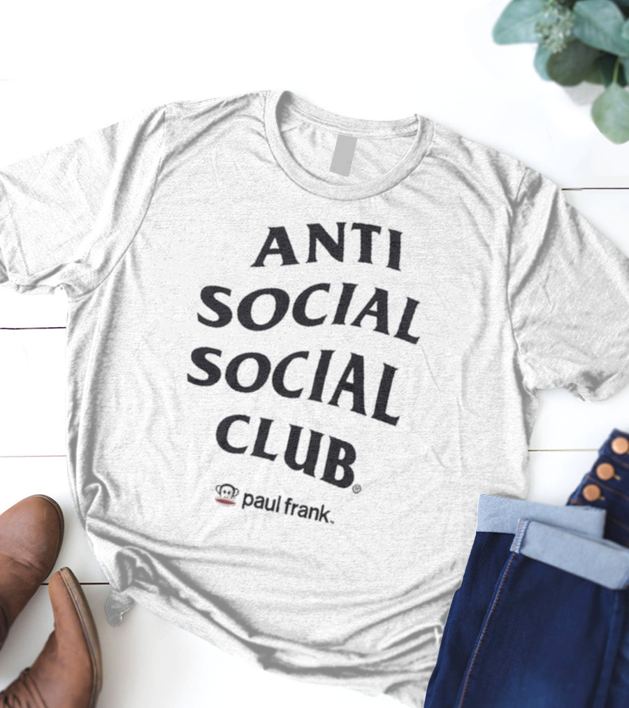 Anti Social Social Club Paul Frank Collaboration T-Shirt