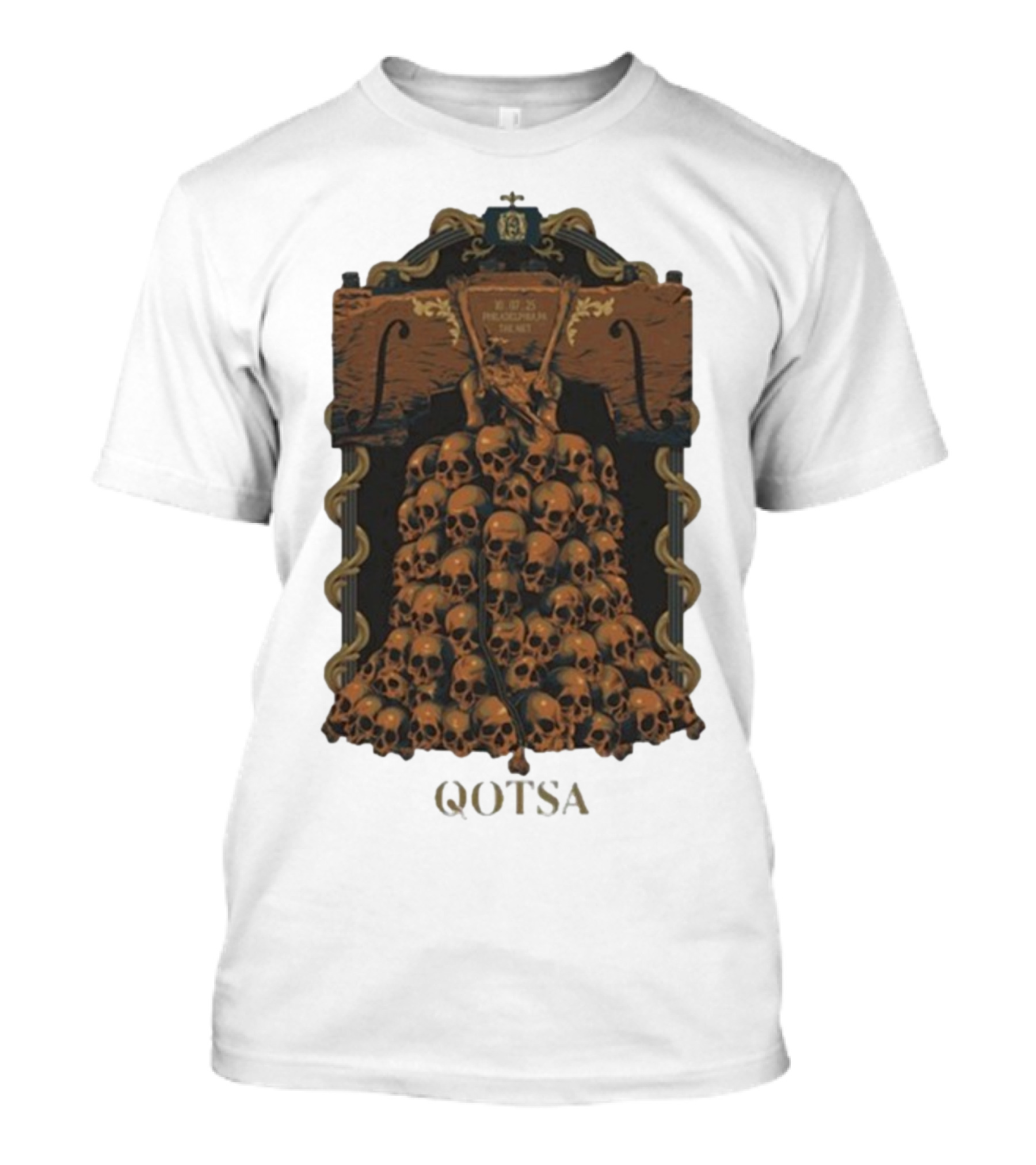 Queens Of The Stone Age Philadelphia October 7 2025 Skulls GOTSA T-Shirt