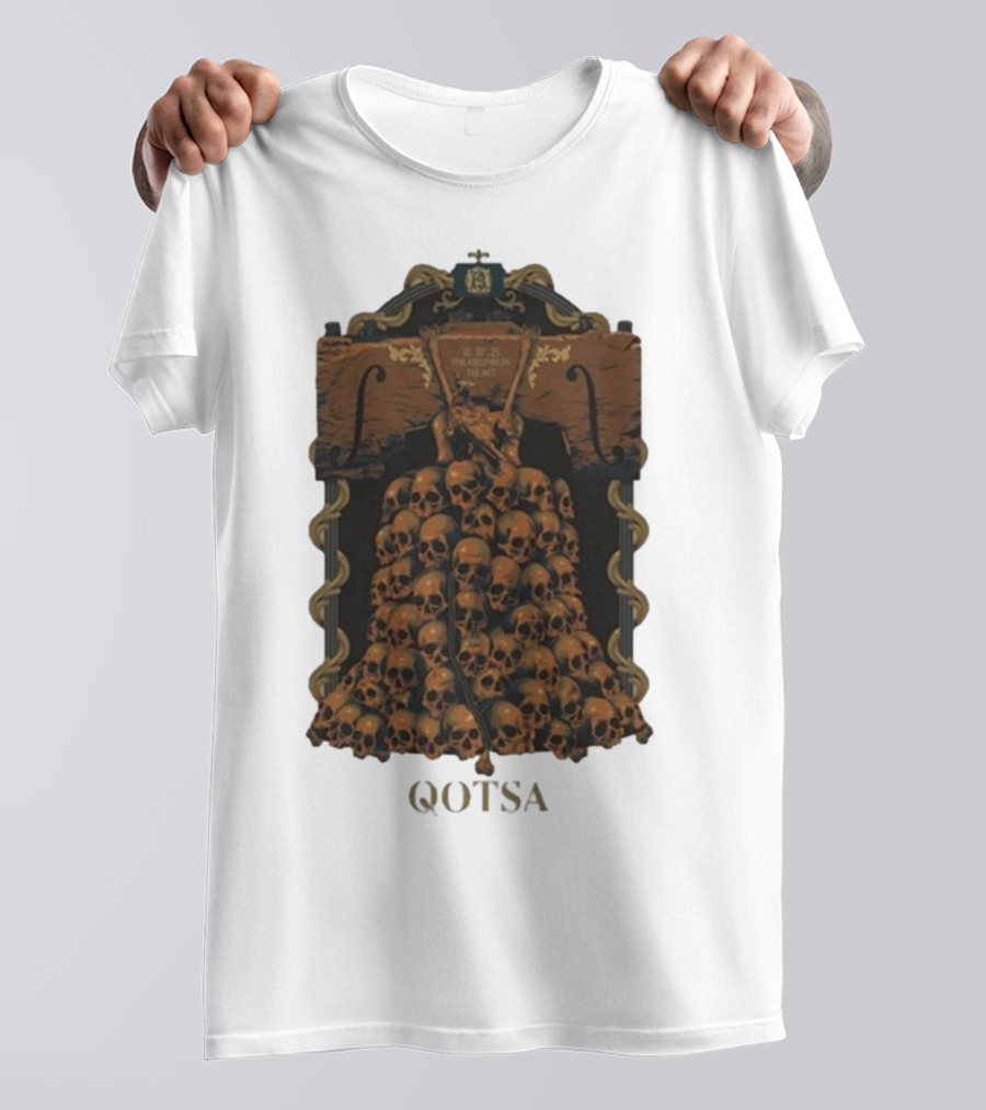 Queens Of The Stone Age Philadelphia October 7 2025 Skulls GOTSA T-Shirt