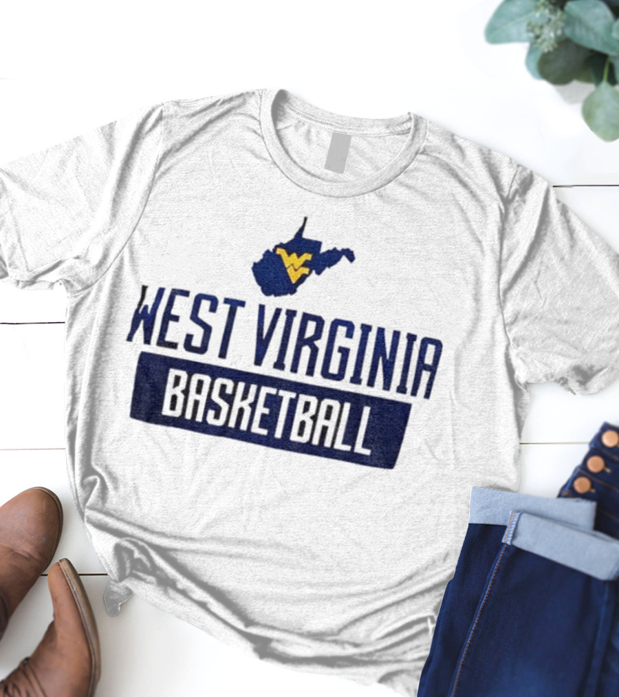 West Virginia Mountaineers Basketball 2025 Iconic Emblem T-Shirt