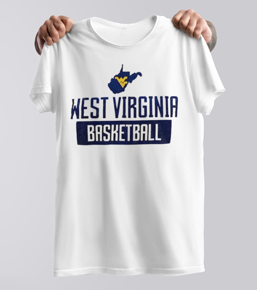 West Virginia Mountaineers Basketball 2025 Iconic Emblem T-Shirt