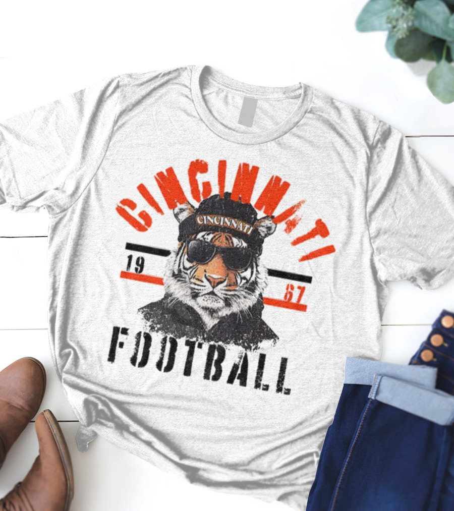 Cincinnati Tiger 1967 Football T-Shirt