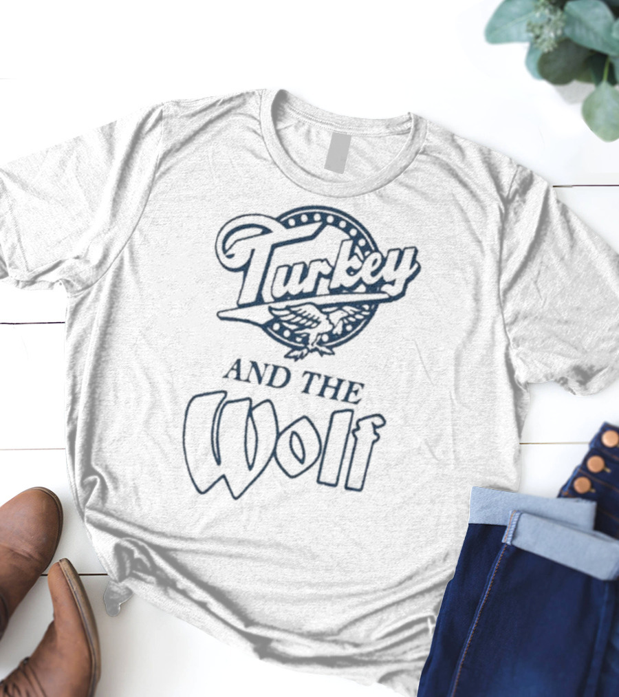Turkey And The Wolf Logo Design T-Shirt