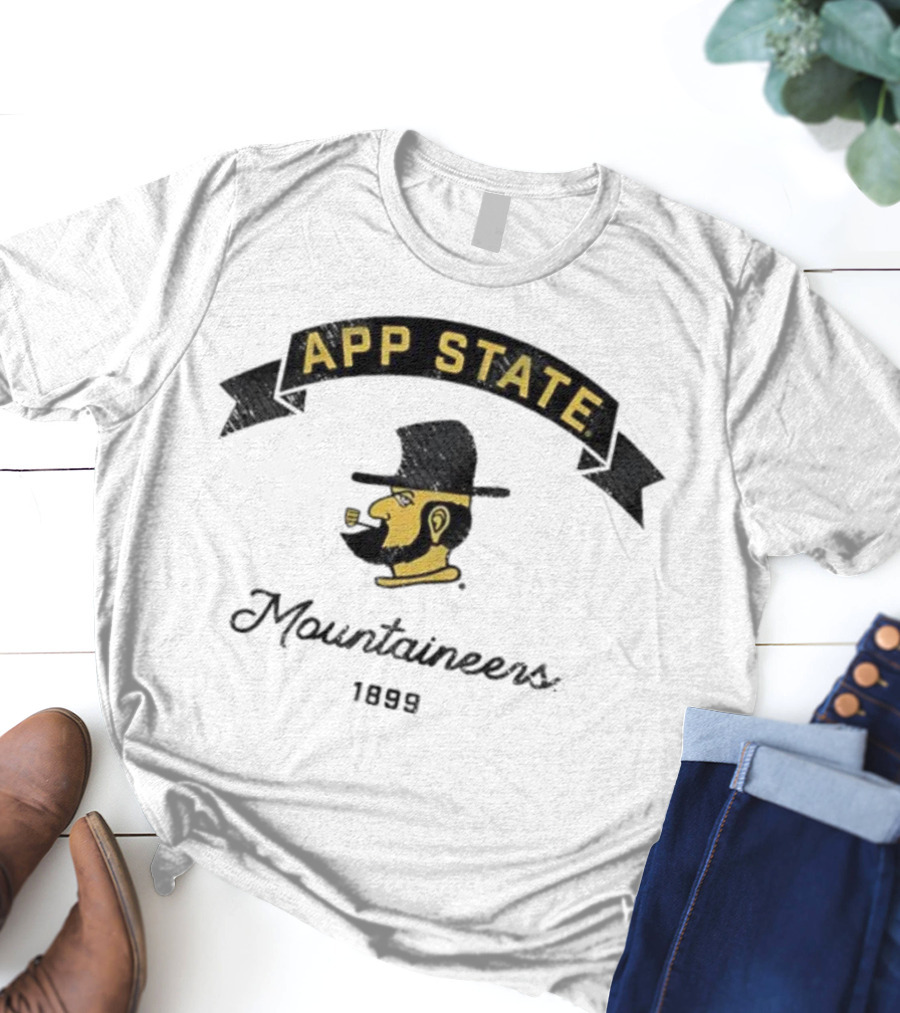 App State Yosef 1899 Appalachian State University Mountaineers T-Shirt