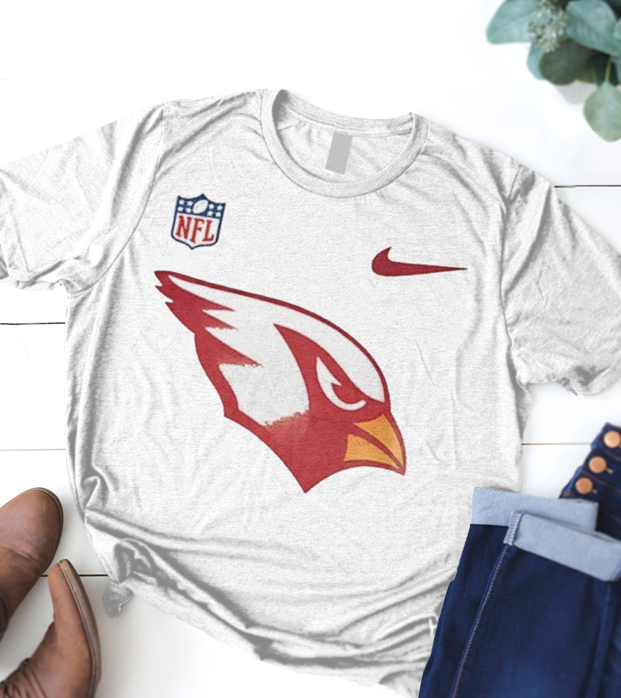 Arizona Cardinals NFL 105 Years Legacy Nike Team Logo T-Shirt