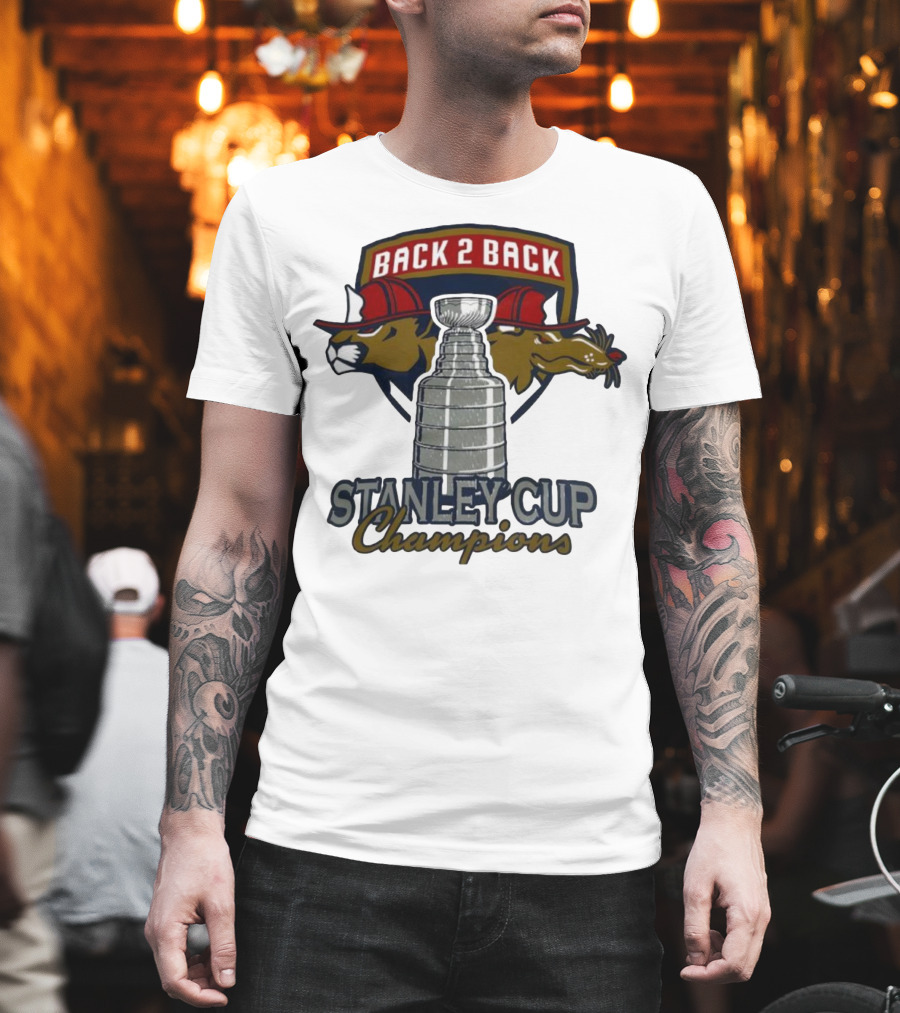 Back 2 Back Florida Panthers Stanley Cup Champions T-Shirt