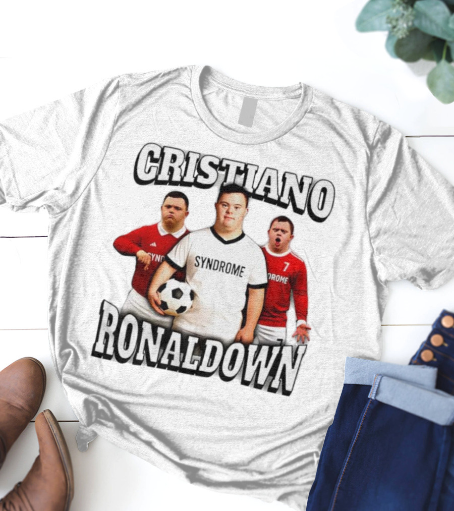 Cristiano Ronaldown Syndrome Graphic T-Shirt
