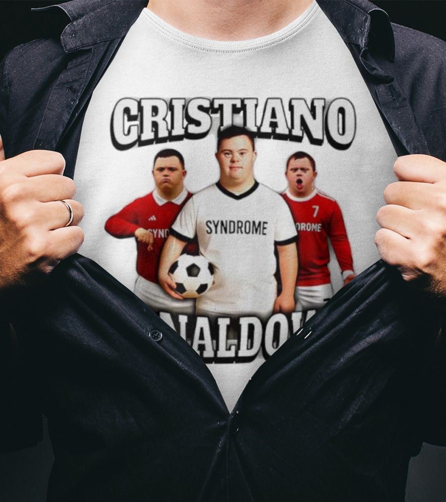 Cristiano Ronaldown Syndrome Graphic T-Shirt