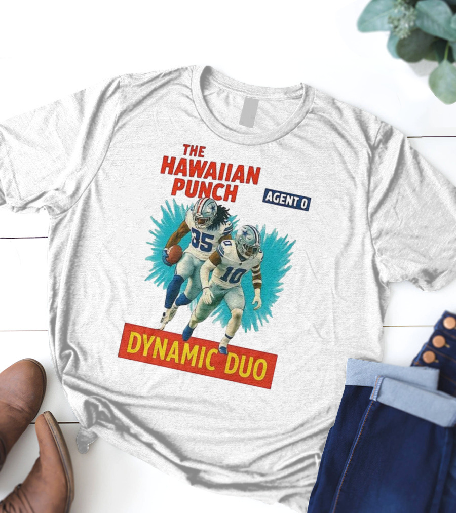 The Hawaiian Punch Agent O Dynamic Duo Dallas Cowboys Football T-Shirt