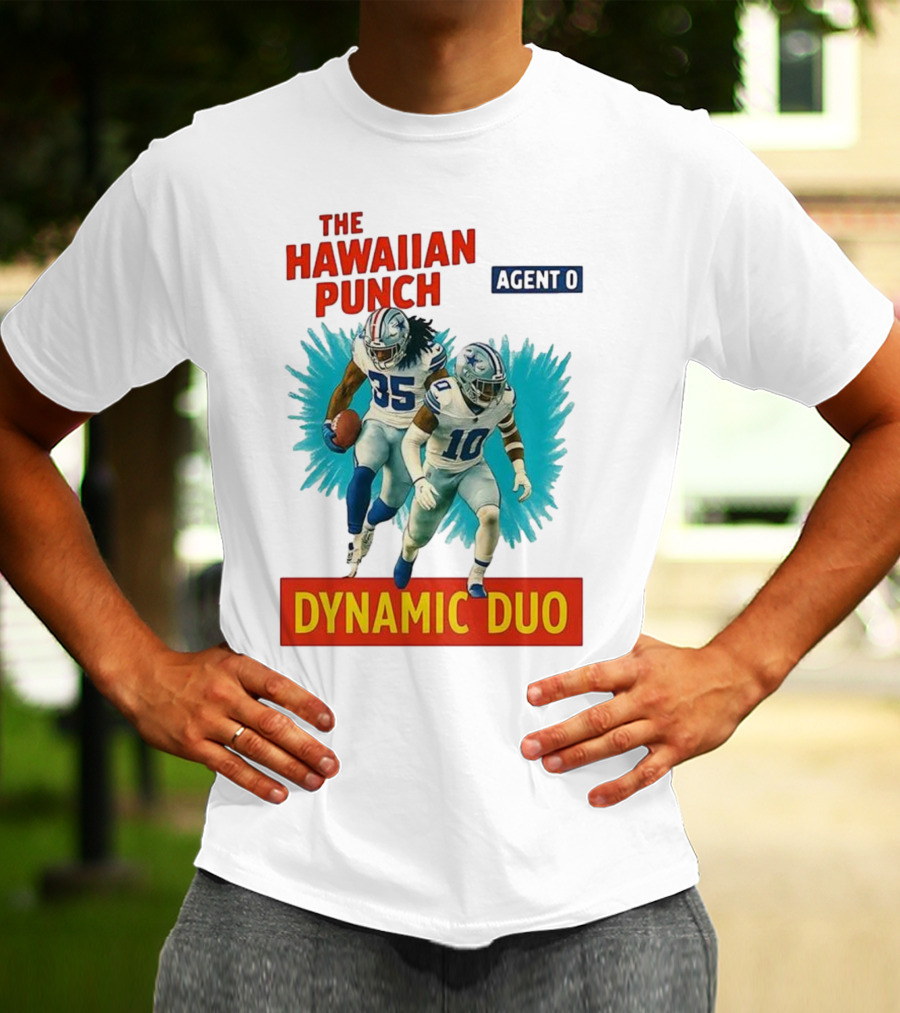 The Hawaiian Punch Agent O Dynamic Duo Dallas Cowboys Football T-Shirt