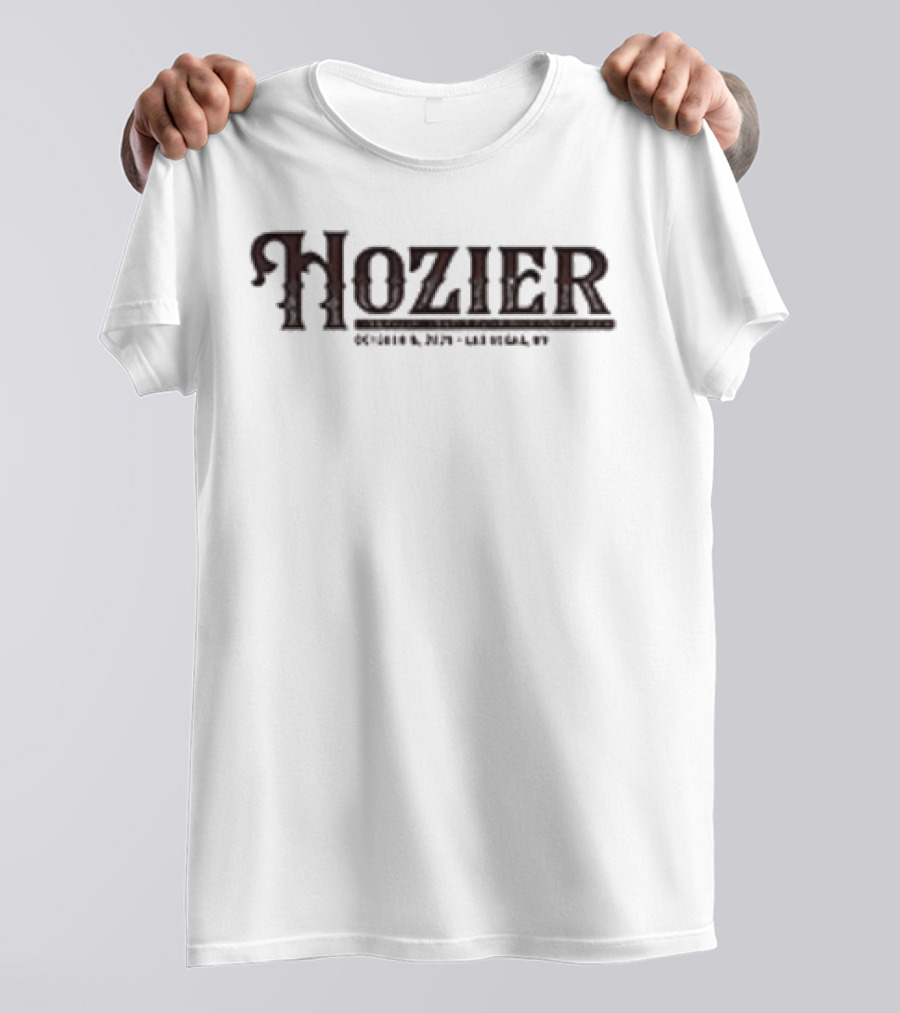 Hozier 2025 Unreal Unearth Tour Las Vegas Nevada Roses T-Shirt