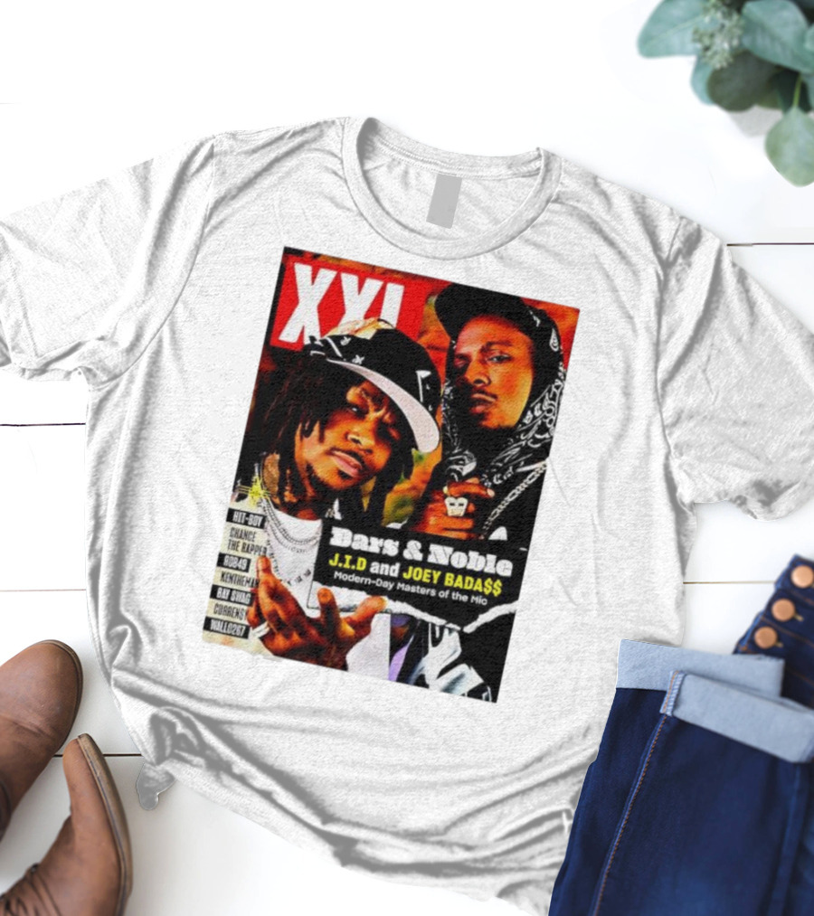 XXL Magazine JID Joey Badass Bars & Noble Modern-Day Masters Of The Mic T-Shirt