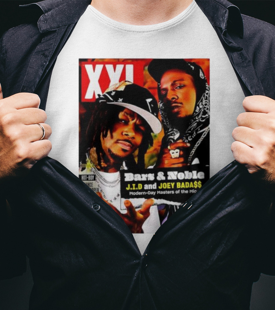XXL Magazine JID Joey Badass Bars & Noble Modern-Day Masters Of The Mic T-Shirt