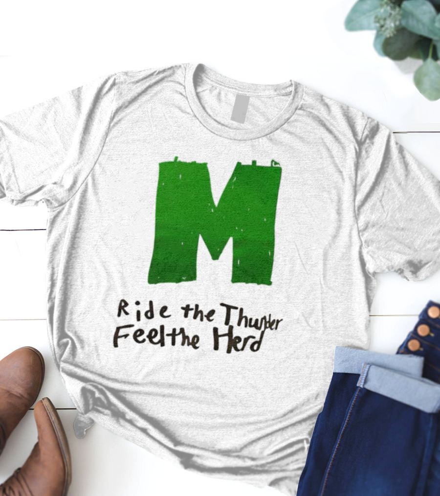 Moorpark Musketeers Ride The Thunder Feel The Herd T-Shirt