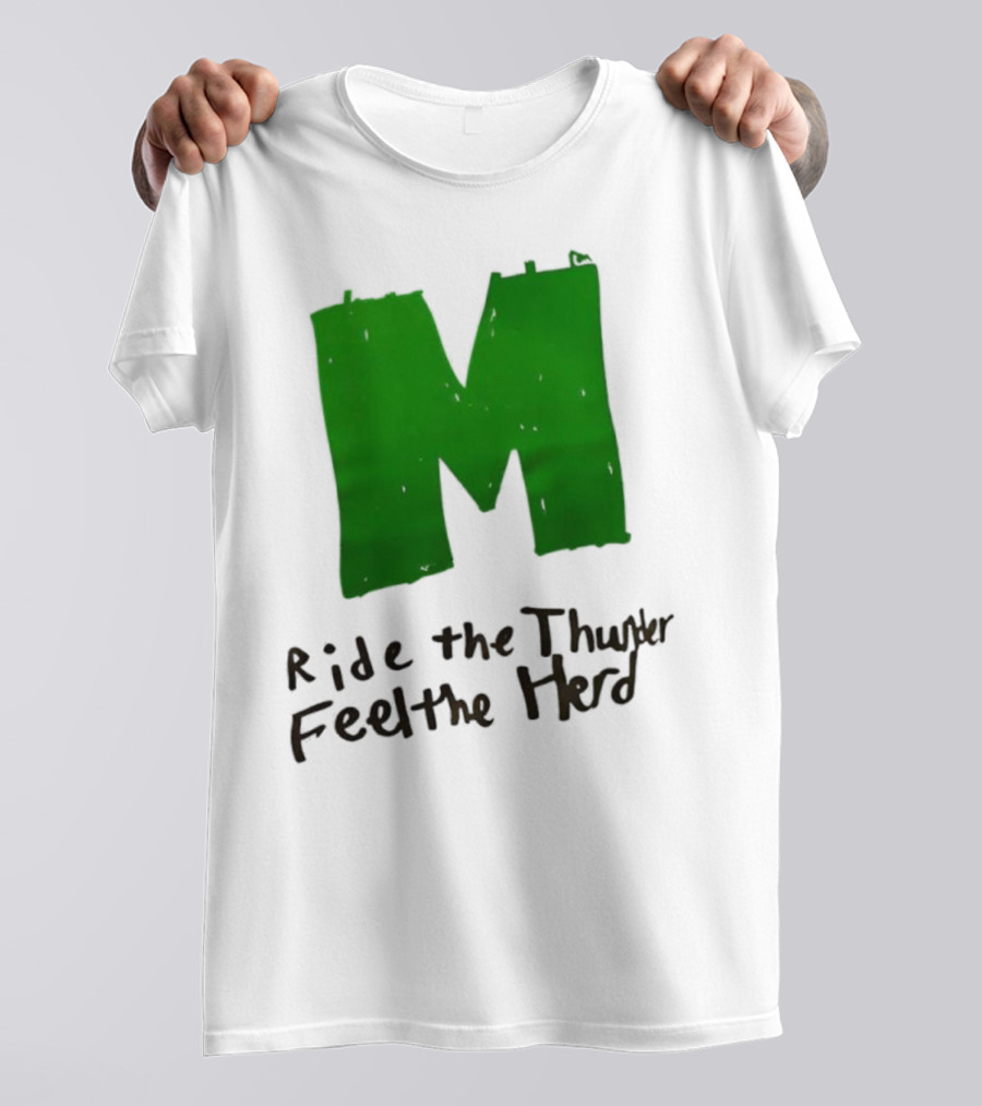 Moorpark Musketeers Ride The Thunder Feel The Herd T-Shirt