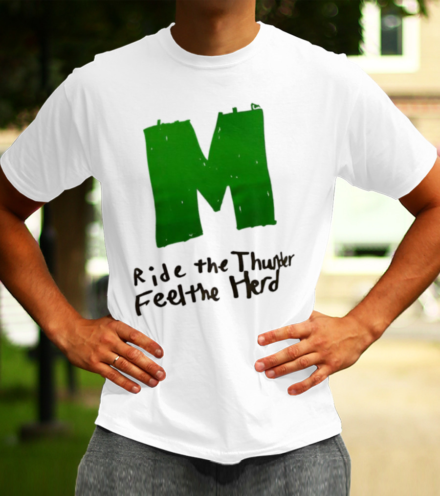 Moorpark Musketeers Ride The Thunder Feel The Herd T-Shirt