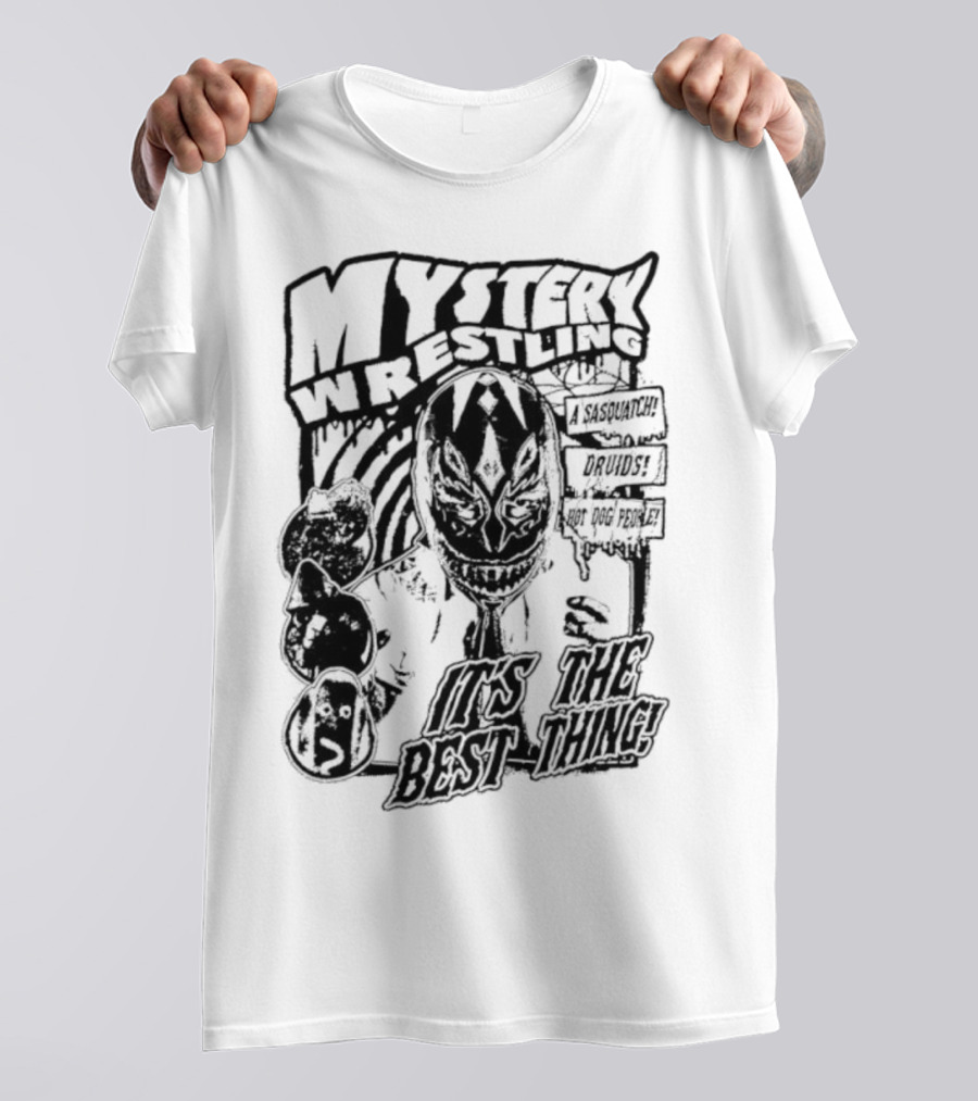 Mystery Wrestling It’s The Best Thing Masked Wrestler T-Shirt