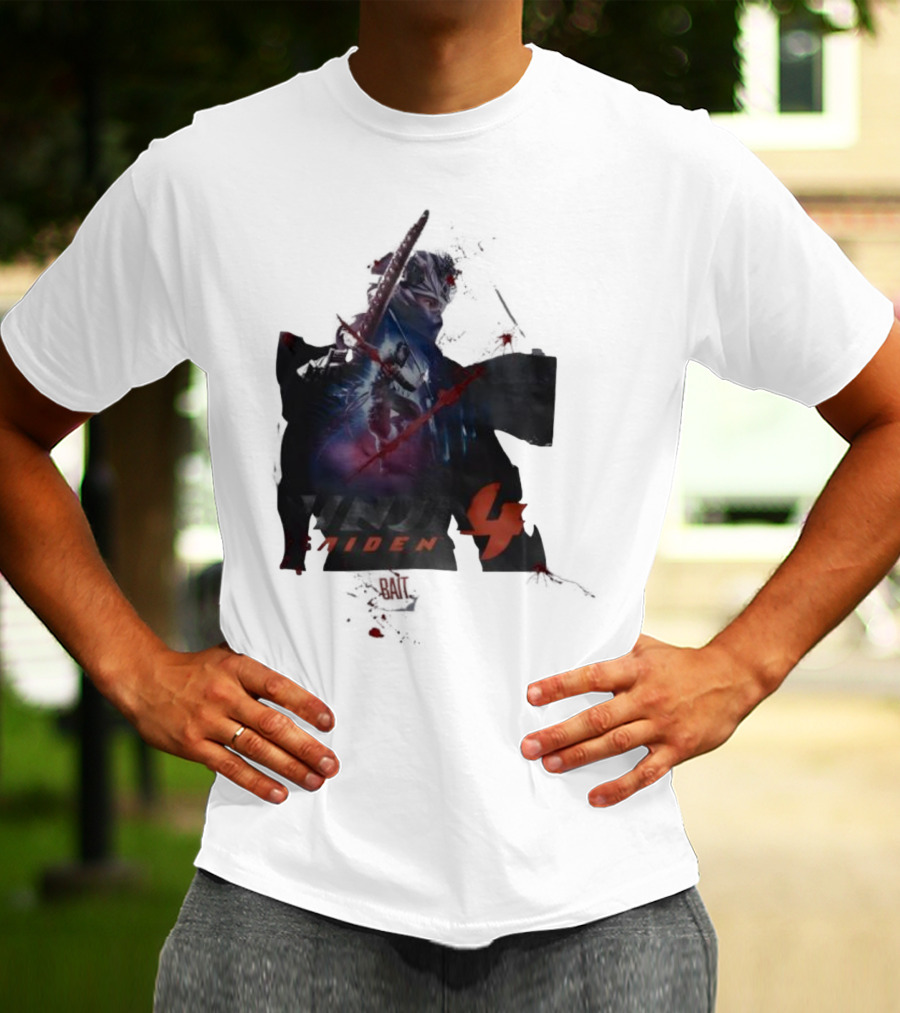 Ninja Gaiden 4 Bait Collaboration Warrior Sword Action T-Shirt