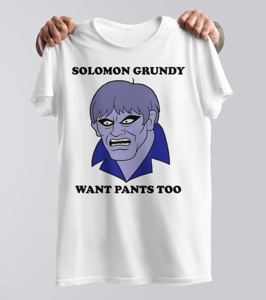 Solomon Grundy Want Pants Too DC Comics Meme T-Shirt