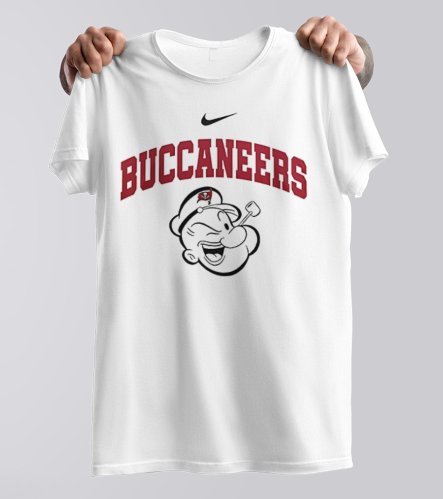 Tampa Bay Buccaneers Buccaneers Popeye I Yam What I Yam Nike T-Shirt