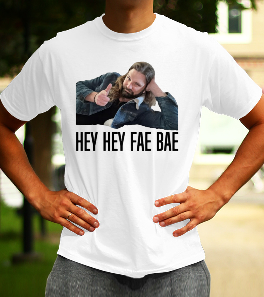 Hey Hey Fae Bae Denim Pose T-Shirt