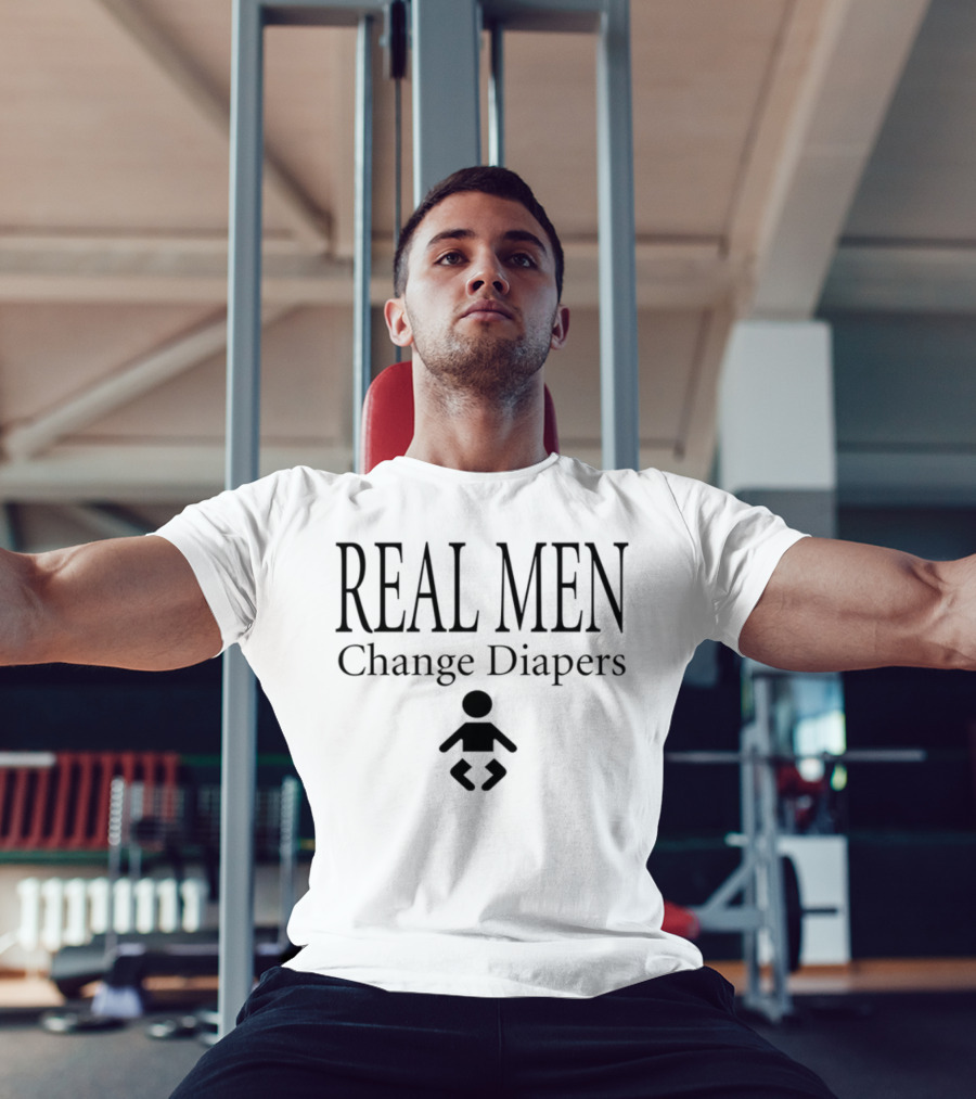 Jesse Itzler Real Men Change Diapers T-Shirt