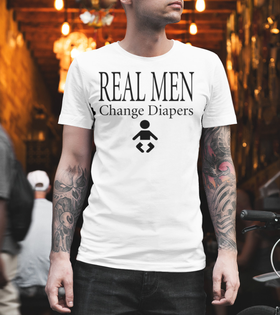 Jesse Itzler Real Men Change Diapers T-Shirt