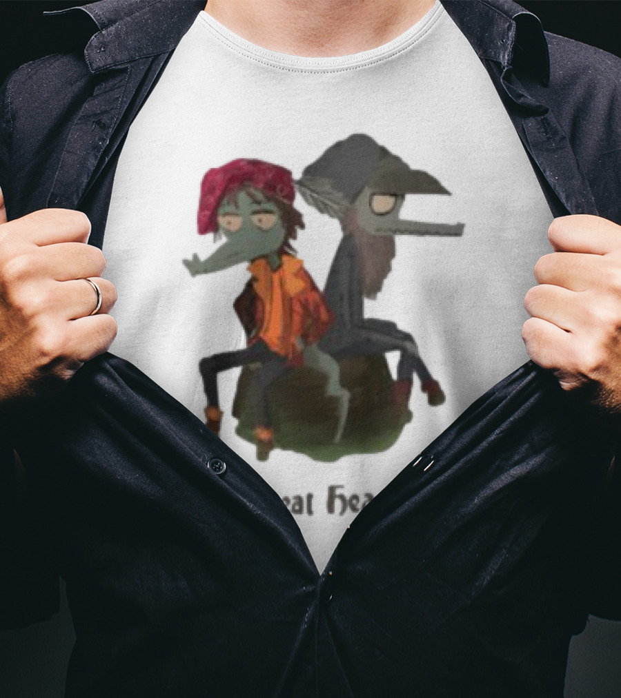 Matador Records Car Seat Headrest Cartoon Characters Collaboration T-Shirt