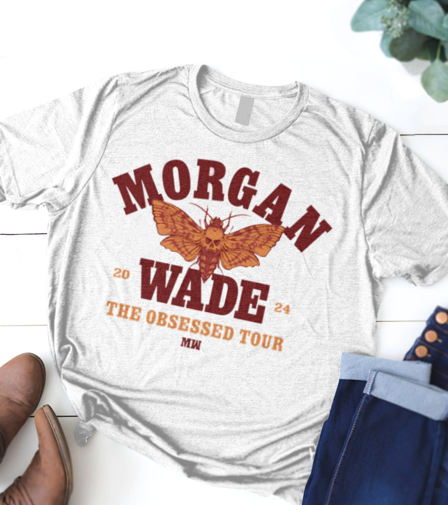 Morgan Wade Skull Moth The Obsessed Tour 2024 T-Shirt