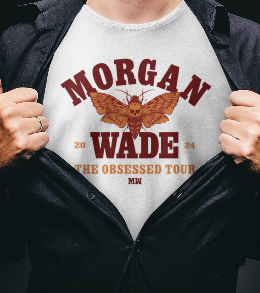 Morgan Wade Skull Moth The Obsessed Tour 2024 T-Shirt
