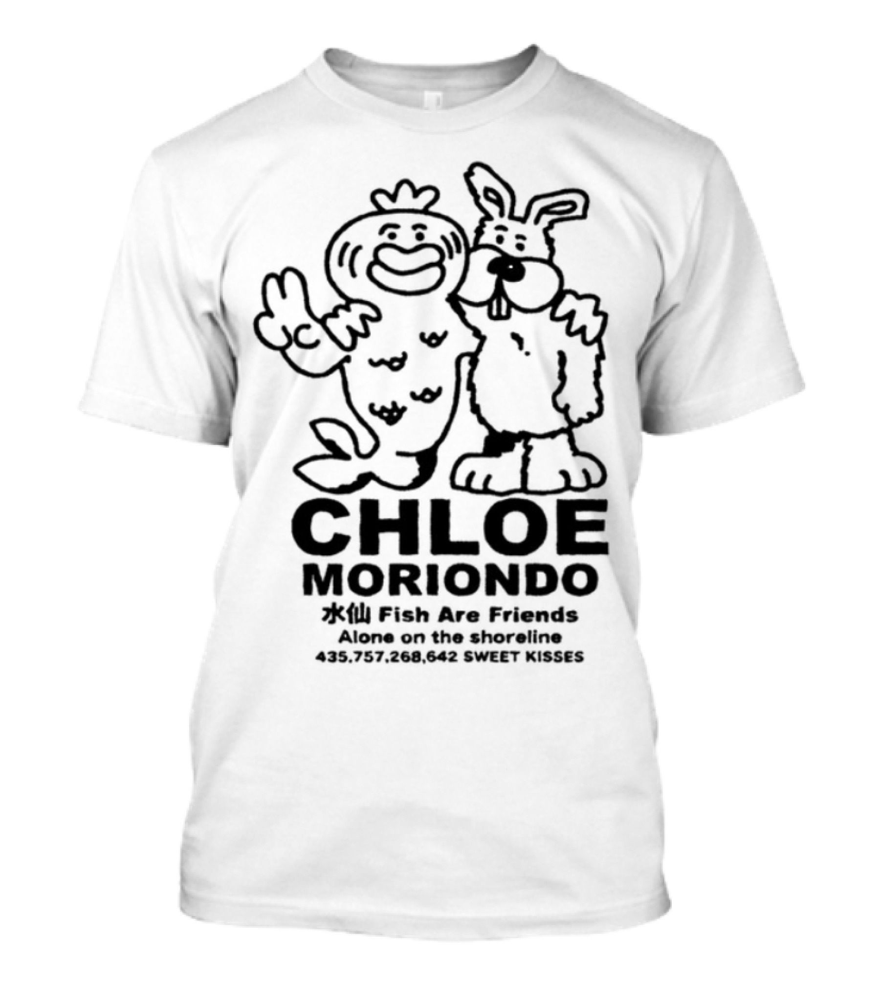 Chloe Moriondo Fish Are Friends Friend Of Fish T-Shirt