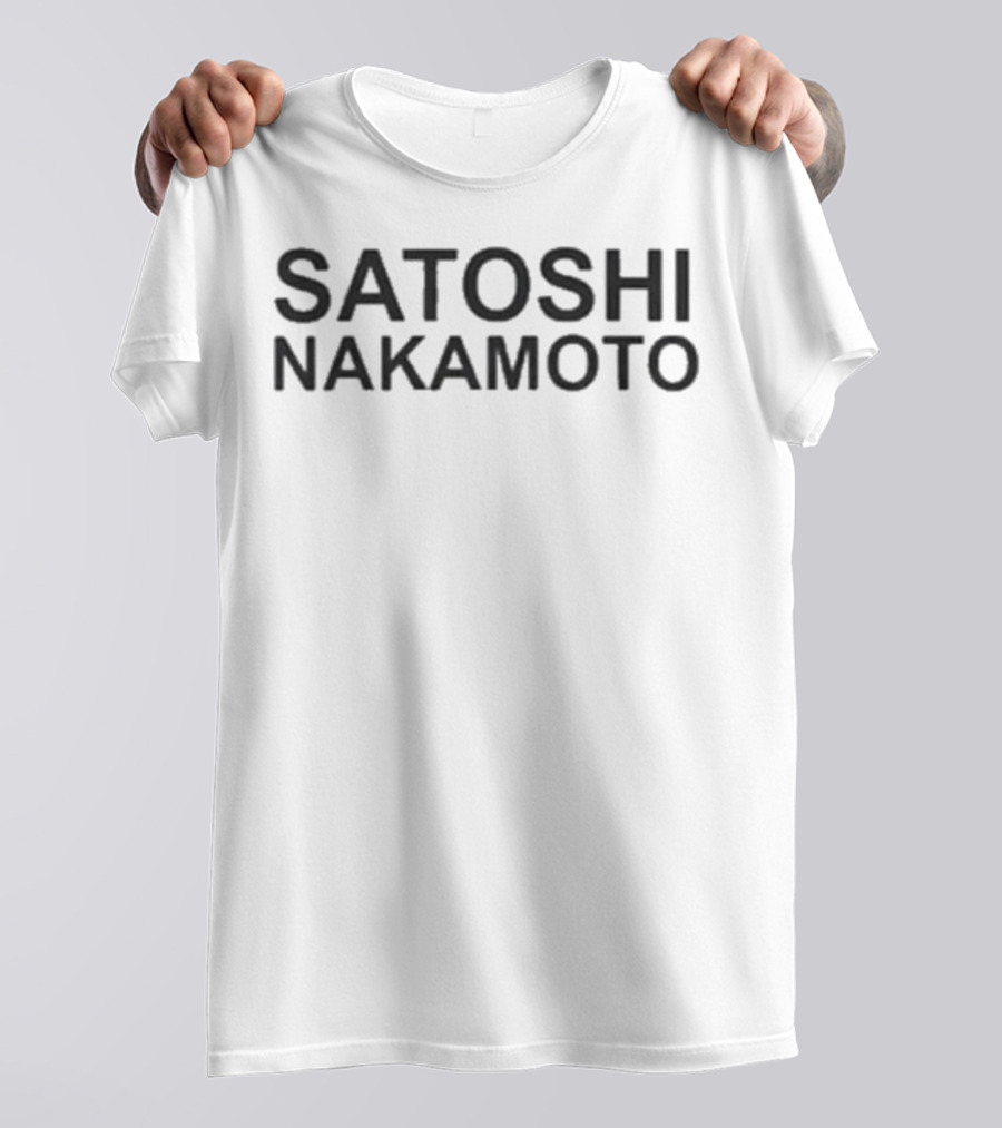 Anthony Belton Satoshi Nakamoto T-Shirt