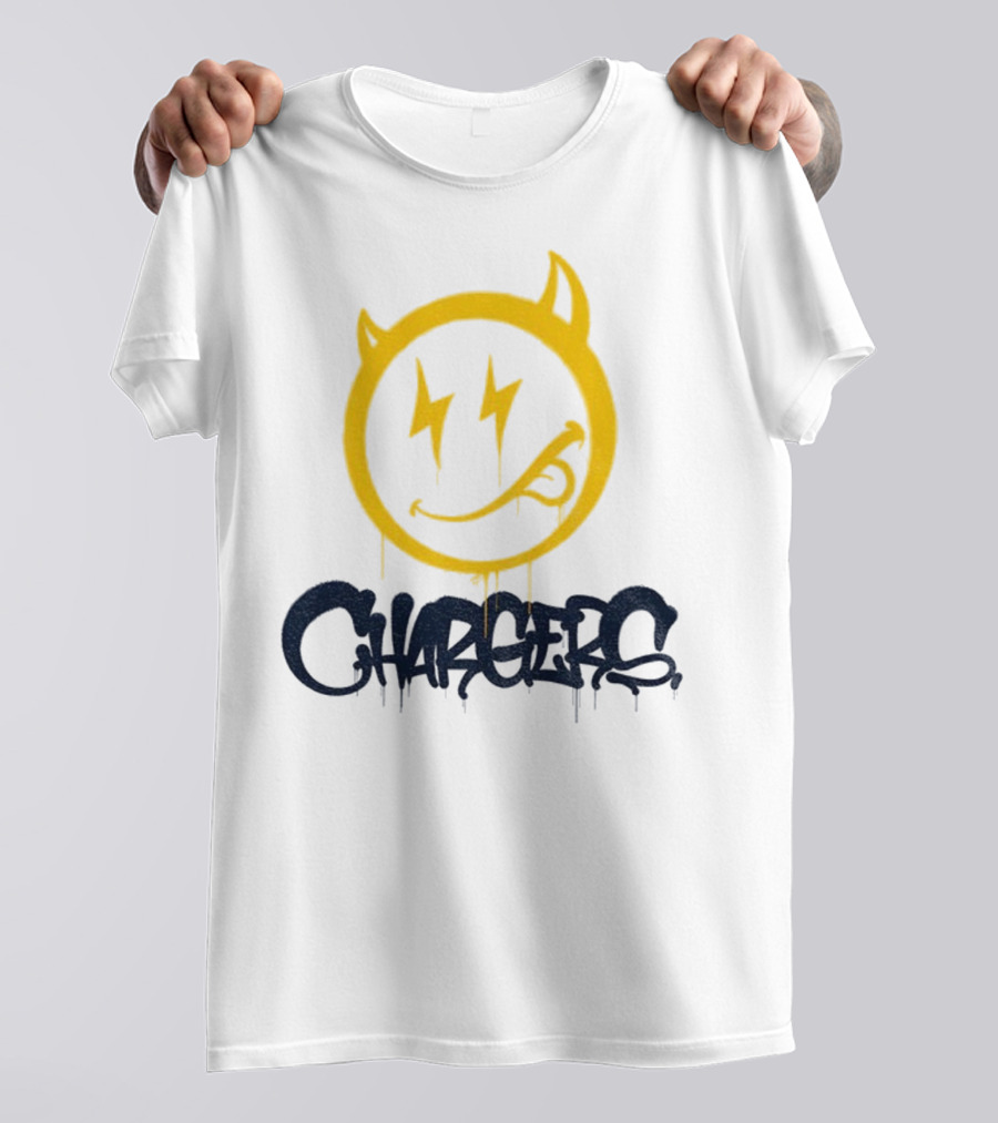 Los Angeles Chargers Devil Icon NFL 2025 T-Shirt