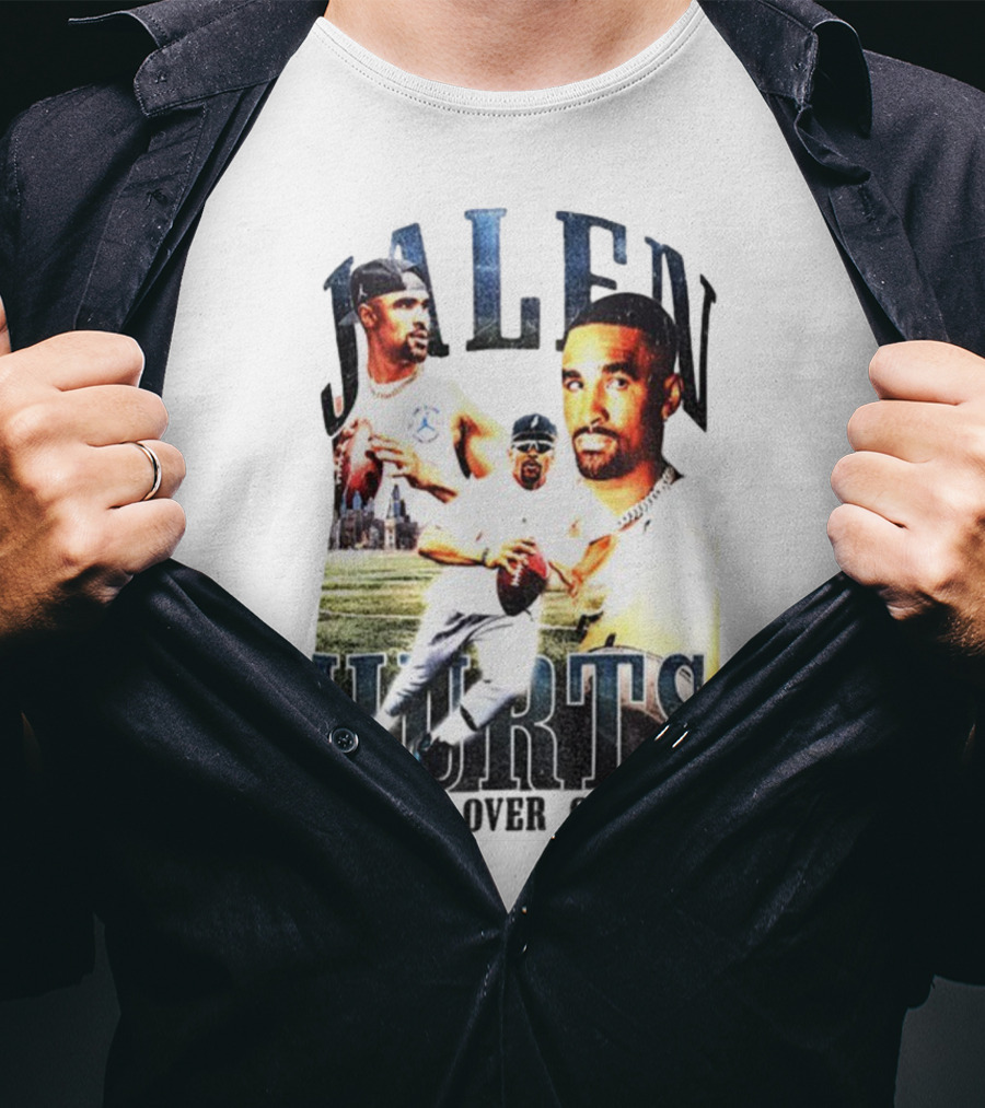 Jalen Hurts Purpose Over Opinion Philadelphia Eagles Super Bowl NFL T-Shirt