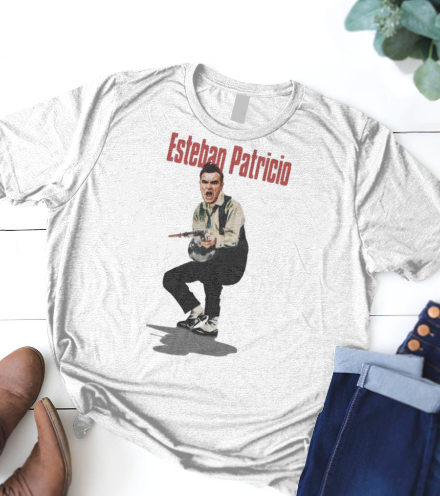 Esteban Patricio Morrissey Style Iconic Pose T-Shirt