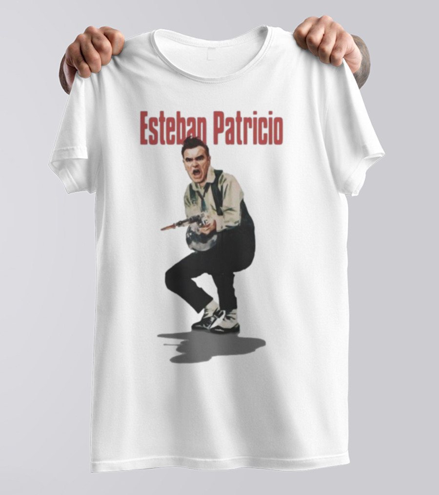Esteban Patricio Morrissey Style Iconic Pose T-Shirt