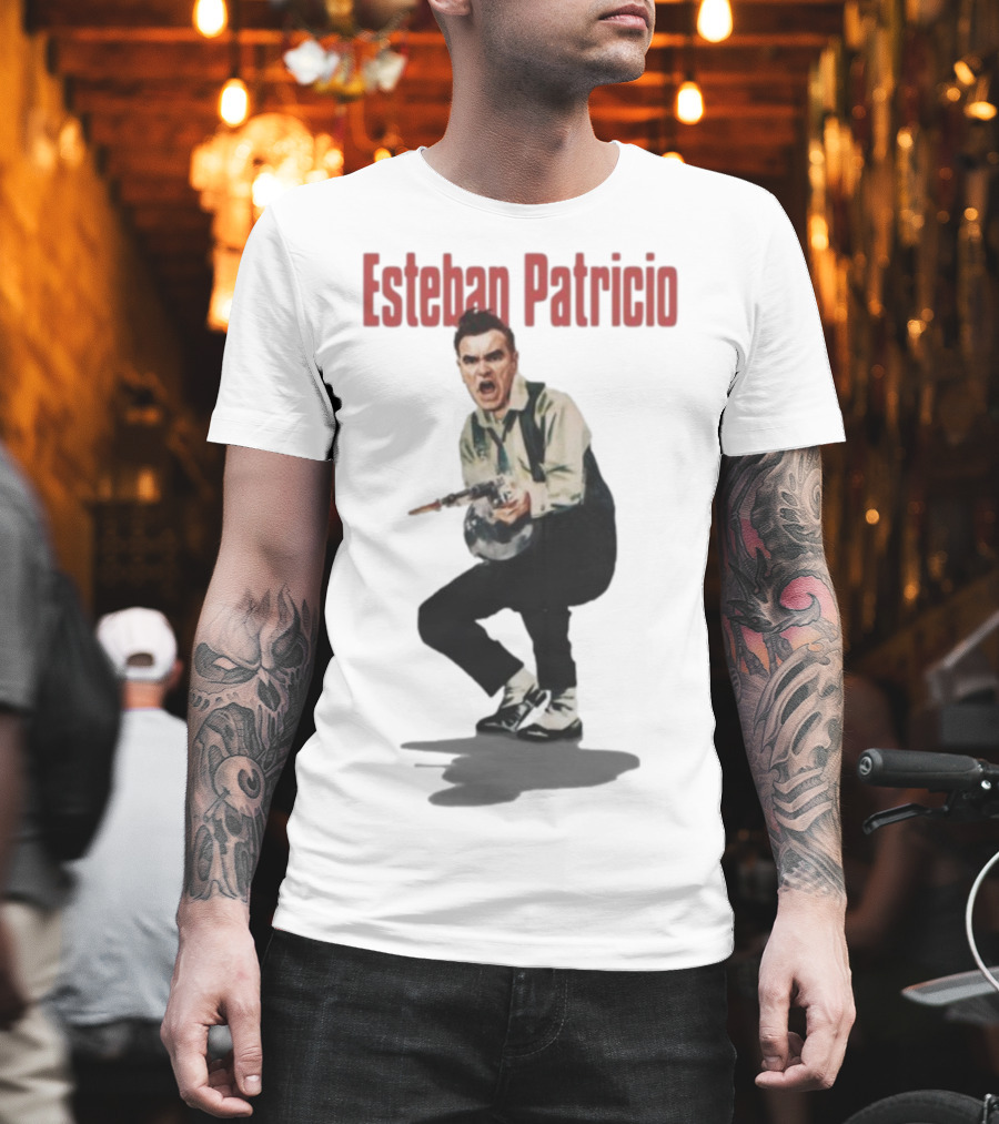 Esteban Patricio Morrissey Style Iconic Pose T-Shirt