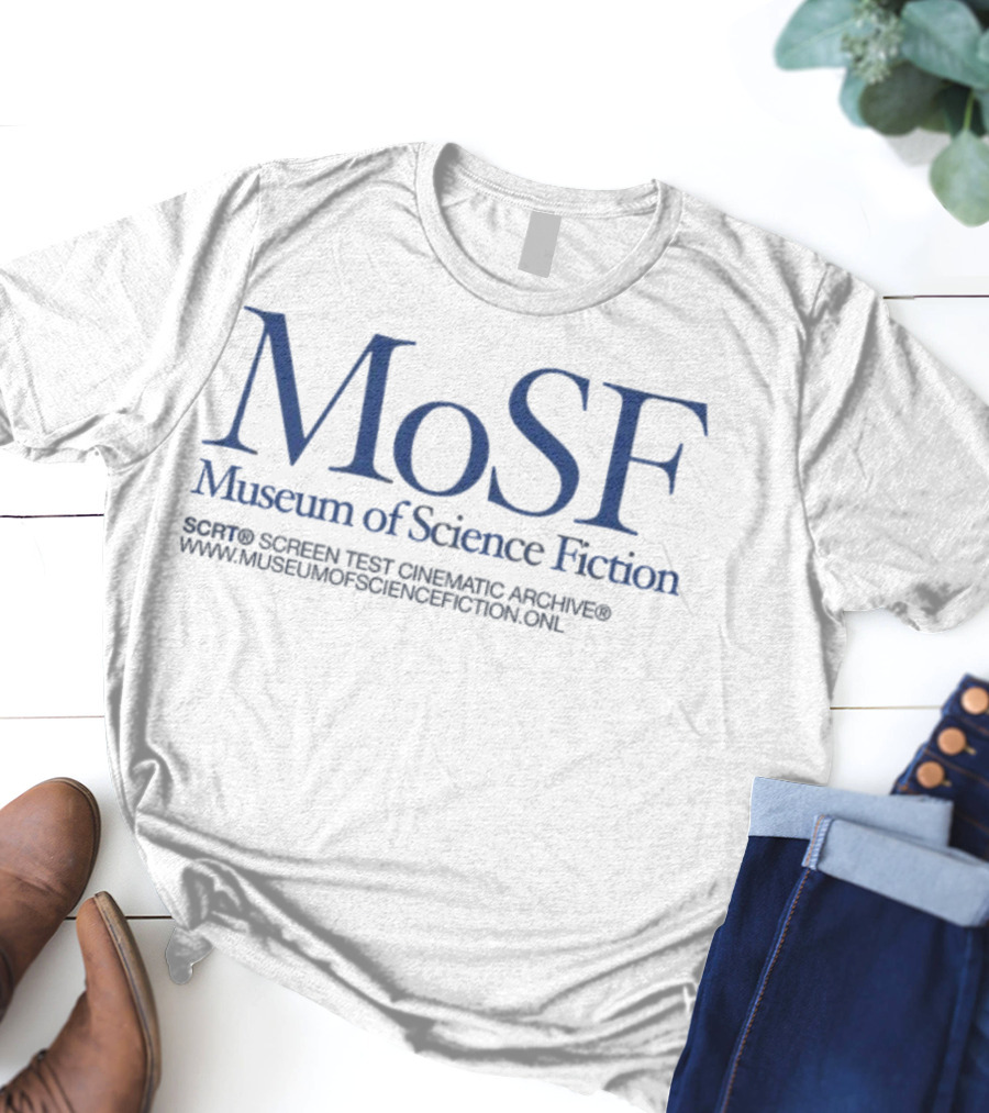 MoSF Museum Of Science Fiction Screen Test Cinematic Archive T-Shirt