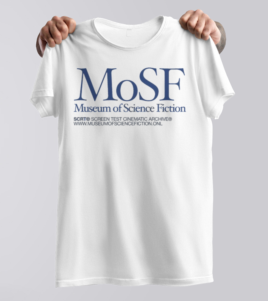 MoSF Museum Of Science Fiction Screen Test Cinematic Archive T-Shirt
