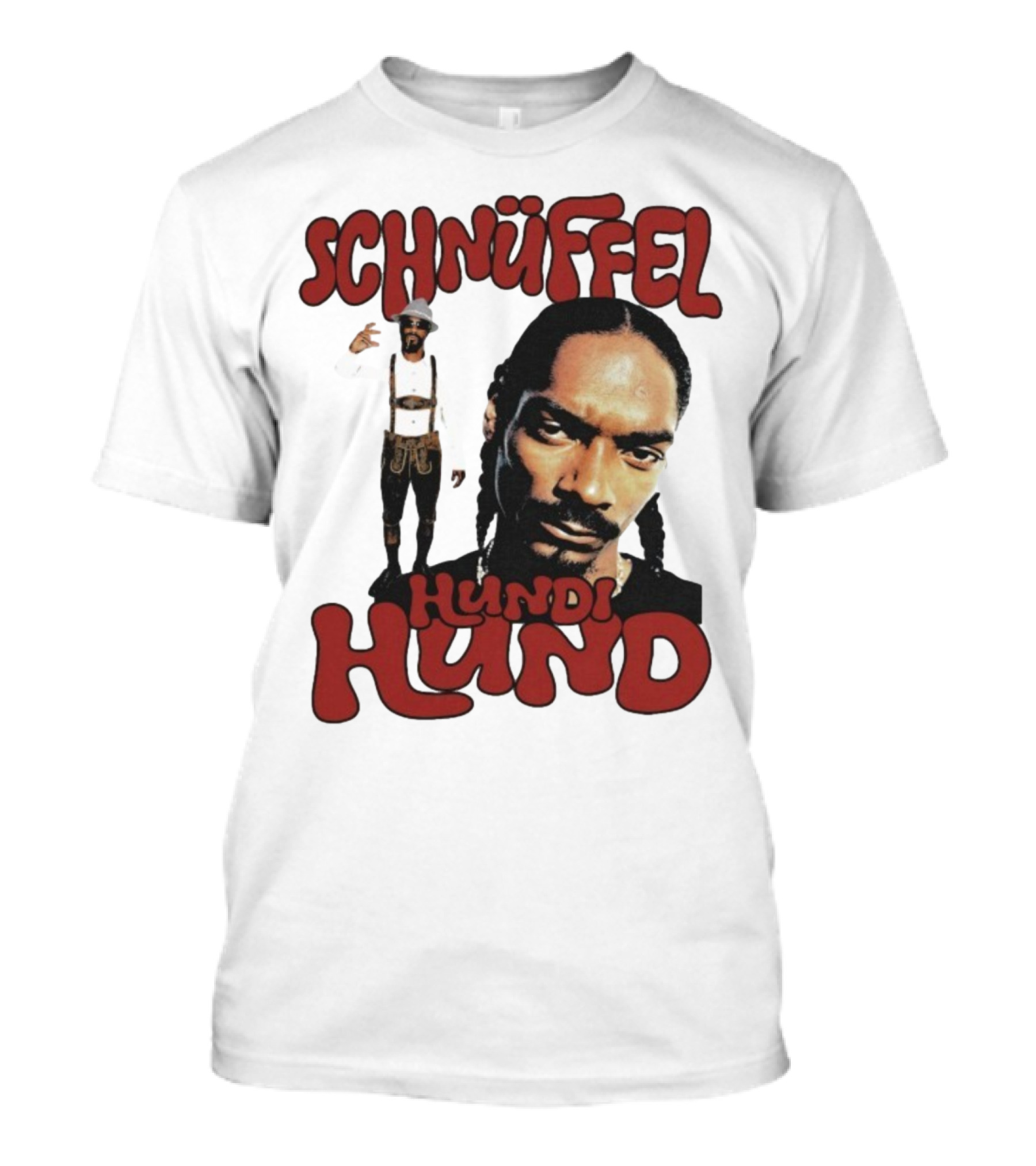 Snoop Dogg Schnüffel Hundi Hund German Style T-Shirt
