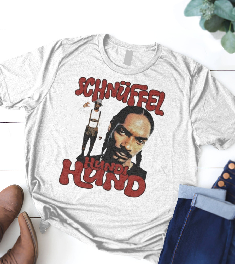 Snoop Dogg Schnüffel Hundi Hund German Style T-Shirt