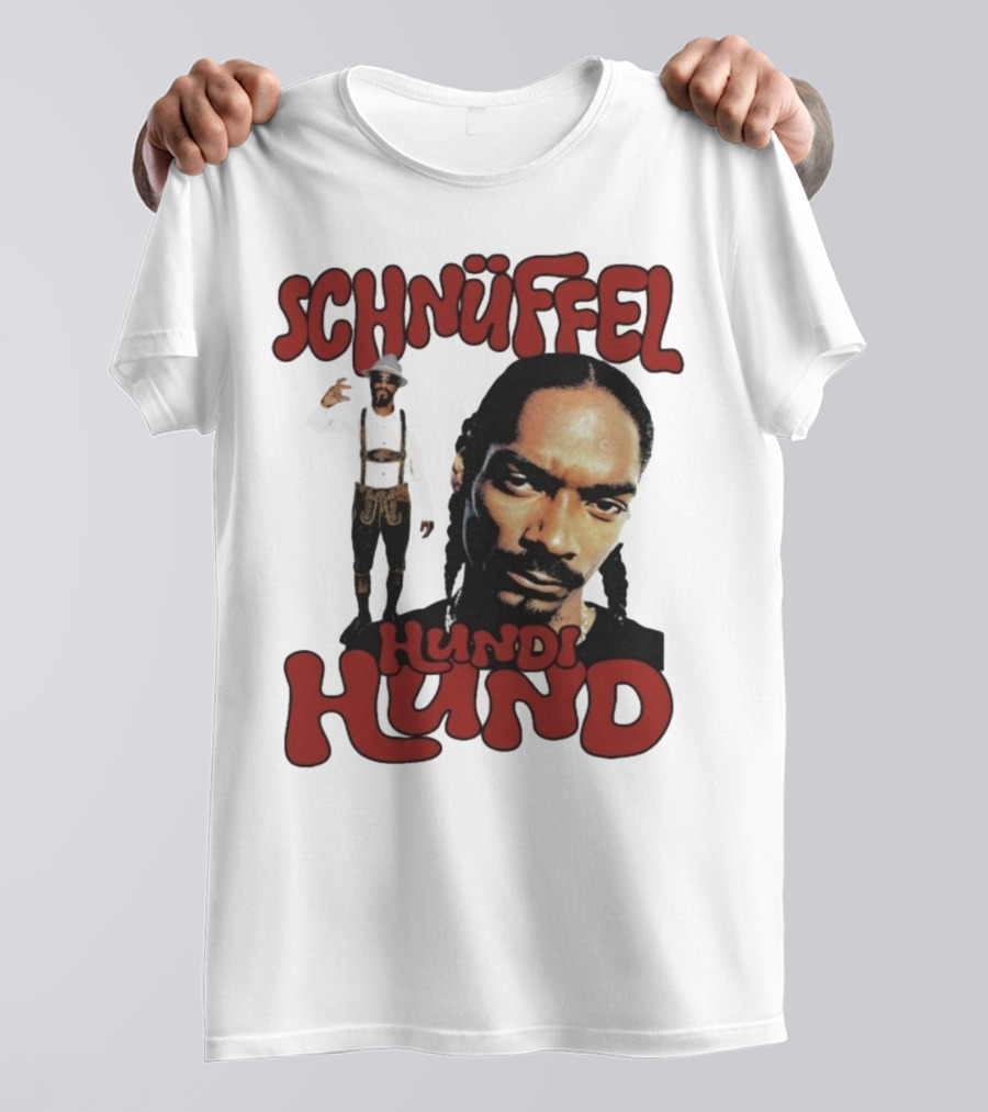 Snoop Dogg Schnüffel Hundi Hund German Style T-Shirt