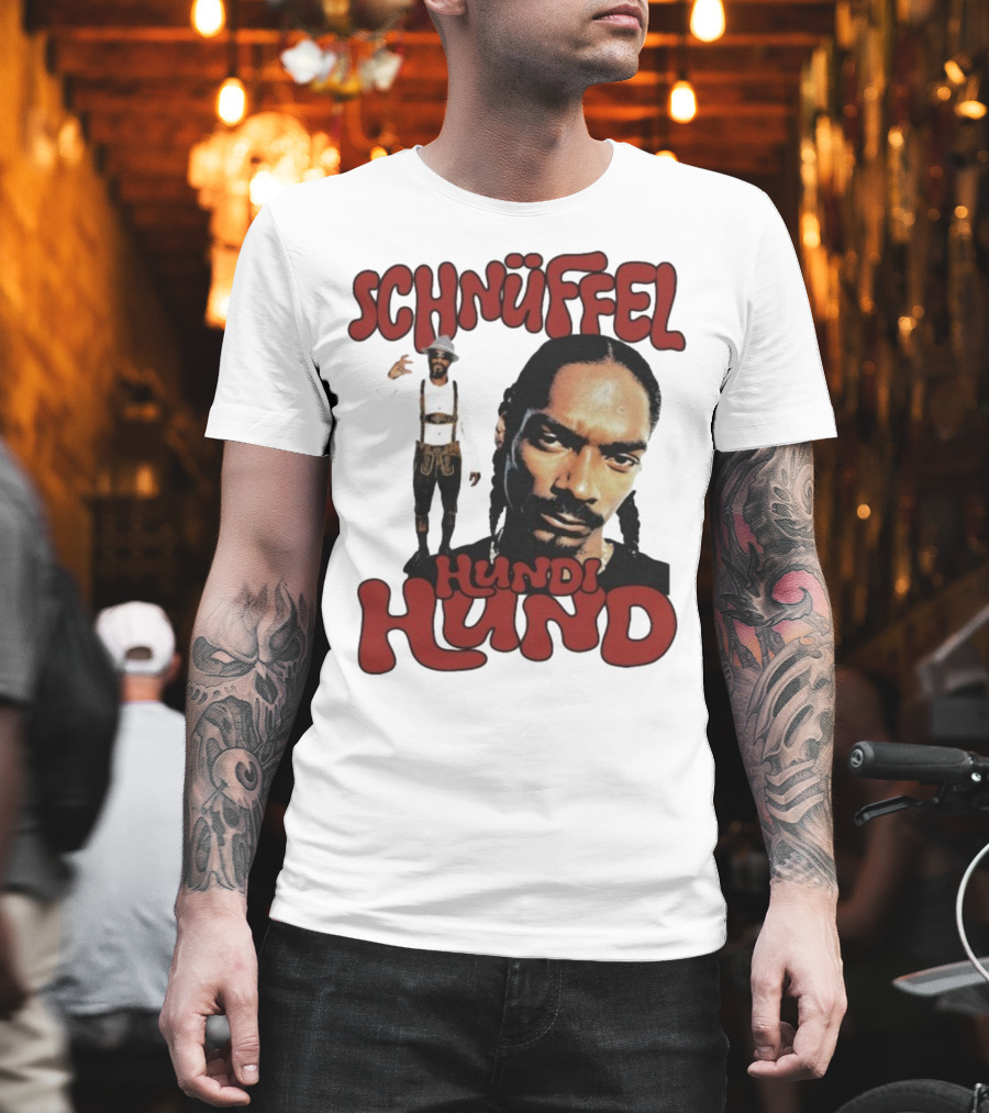 Snoop Dogg Schnüffel Hundi Hund German Style T-Shirt