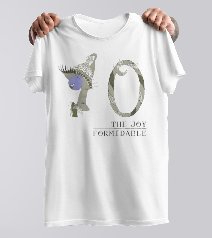 The Joy Formidable 10th Anniversary ABCM Eye And Serpent Imagery T-Shirt
